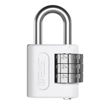 Cadeado 25mm latao Stam segredo branco