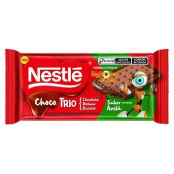 Biscoito Chocotrio Avelã 90g nestle