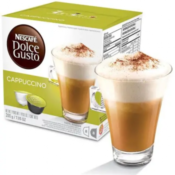 Café Nescafé Dolce Gusto capsula Cappuccino Generoso Aveludado