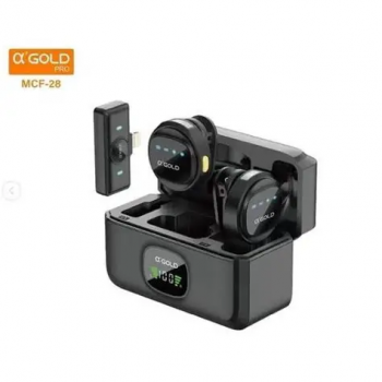 Microfone Lapela IOS MCF-28 Gold PRO