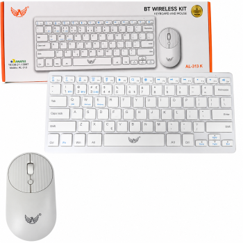 Kit teclado mouse Bluetooth wifi AL-313K