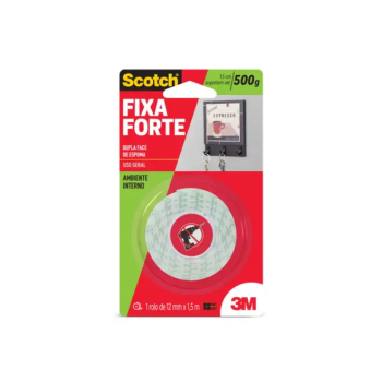 Fita Adesiva 12mmx150cm 3M 500g espuma