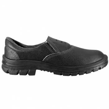 Sapato couro elastico sem Bico N37 Cartom Sapato