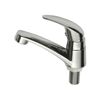 Torneira lavatorio 1/4 ABS cromada HERC alavanca