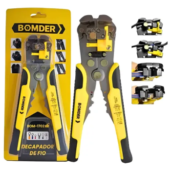 Alicate decapador fios ilhoes BOM-1702 BOMVINK