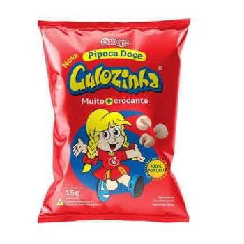 Pipoca Doce 15g Gulozitas