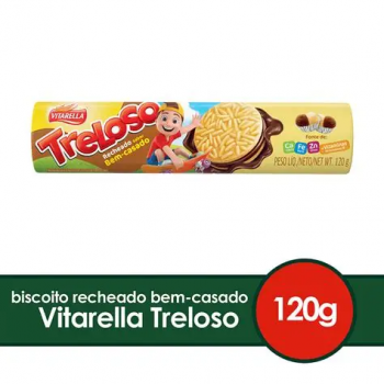 Biscoito Treloso 120g Bem casado Vitarella