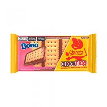 Biscoito Chocotrio Bono Morango 90g Garoto