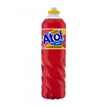 Detergente Atol Maçã 500ml