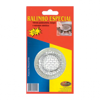 Ralo pia pequena Aço Inox e aluminio tanque ralinho