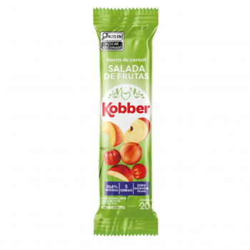 Barra de cereal Kobber Salada de Frutas 39,6%