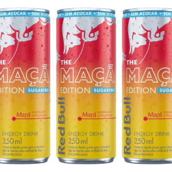 Red Bull maçã 250ml Energetico sugarfree