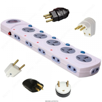 Extensão de tomada 16 tomadas USB OI-OT114