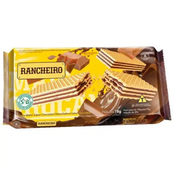 Wafer Chocolate Rancheiro Zero Lactose 78g