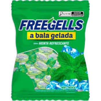 Saco bala Freegells 475g menta