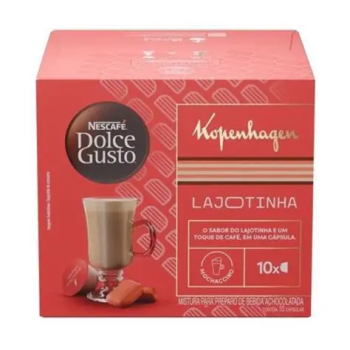 Café Nescafé Dolce Gusto capsula kopenhagem lajotinha