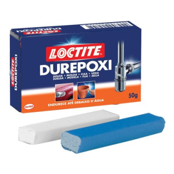 Durepoxi 50g cinza Loctite massa epoxi caixa