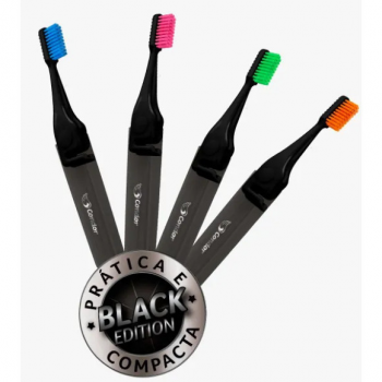 Escova Dental Condor Trip Black Macia