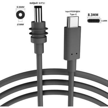 Cabo Starlink TipoC x DC Power 2m