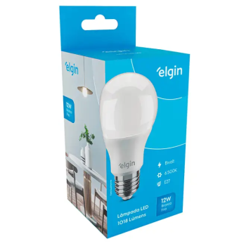 Lâmpada LED 12W E27 Elgin 6500k