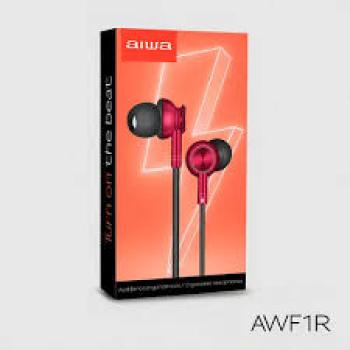 Fone com fio AIWA AWF1R