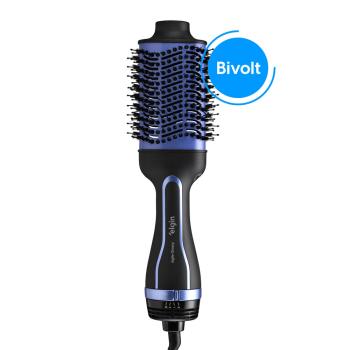 Escova rotativa Elgin bivolt lilas 1300W Agile Glossy