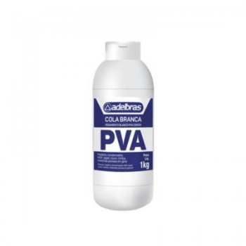 Cola branca 1kg PVA Adelbras