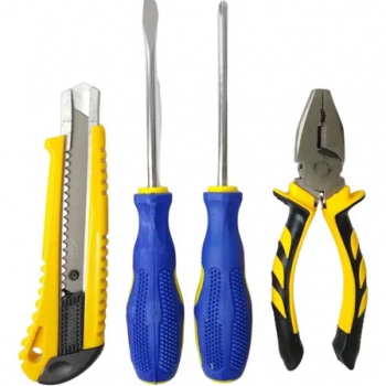 Kit ferramenta LWJ-176 estilete philips alicate