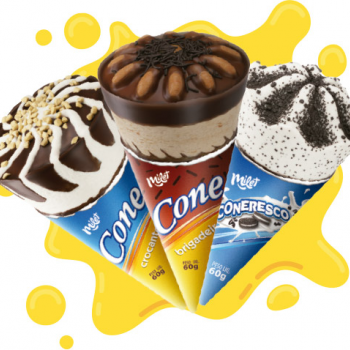 Cone Nutelak 60g Milet