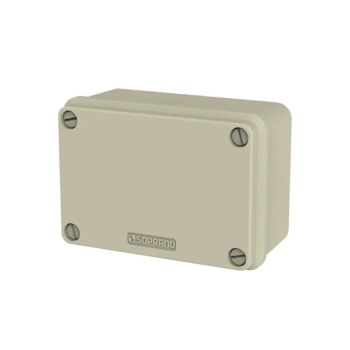 Caixa passagem sobrepor 12x8 Soprano