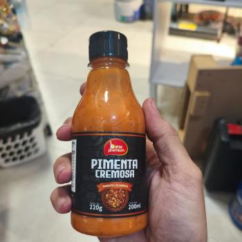 Molho Pimenta cremosa Calabresa 200ml 220g com Ervas Finas