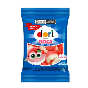 Jujuba 60g Dori Boca Morango