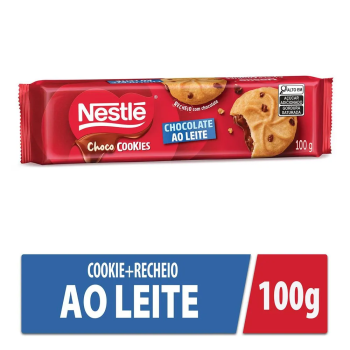 Biscoito Cookies nestle chocolate ao leite 100g