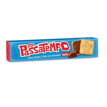 Biscoito Passatempo 130g Chocolate recheado