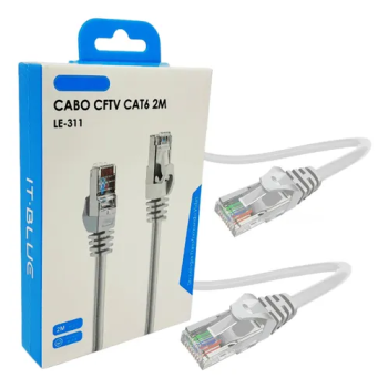 Cabo rede CAT6 2m IT-BLUE LE-311