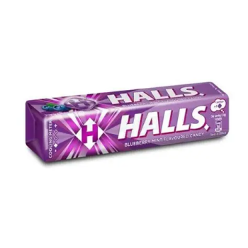 Drops Halls Blueberry 28g