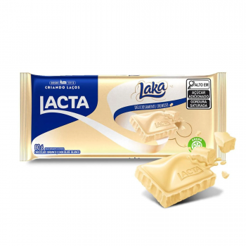 Lacta Chocolate Laka 80g branco
