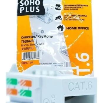 Conector CAT6 Femea Soho Plus Furukawa  #PV