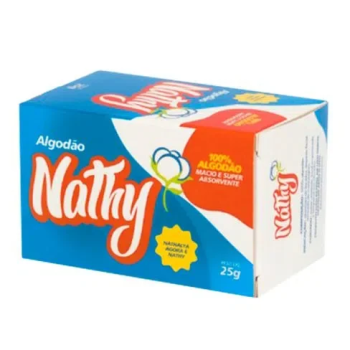 Algodão Nathy 25g caixa