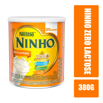 Leite em pó Ninho Zero Lactose 380g
