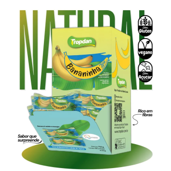 Doce bananinha zero 25g Tropdan