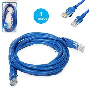 Cabo rede 3m It.Blue LE-302