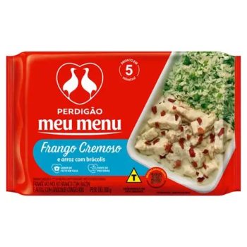 Meu Menu Frango Cremoso Arroz Brocolis 300g Perdigao