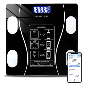 Balança Digital bioimpedência 180Kg BM-A15 bluetooth