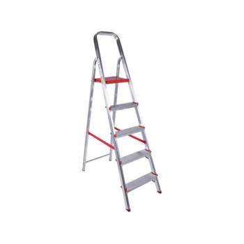 Escada 5 degraus Aluminio 1,66 Botafogo