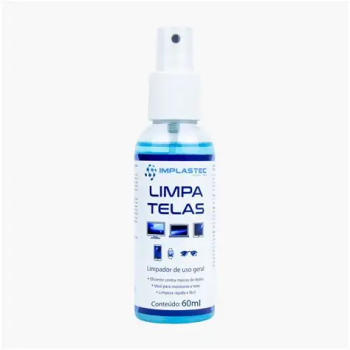 Limpa tela spray 60ml implastec
