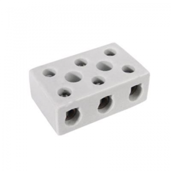 Conector porcelana chuveiro tripolar 10mm foxlux