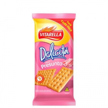 Biscoito salgado Delicitá presunto 138g