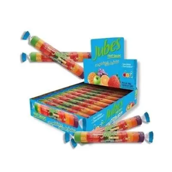 Balas jubes Dori Fruit Snacks suco de frutas 48g