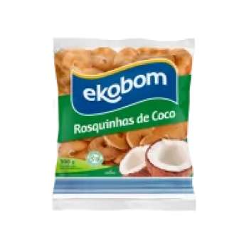 Biscoito rosquinhas Coco Ekobom 300g sem lactose